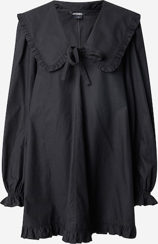 Monki Šaty – černá: přední strana