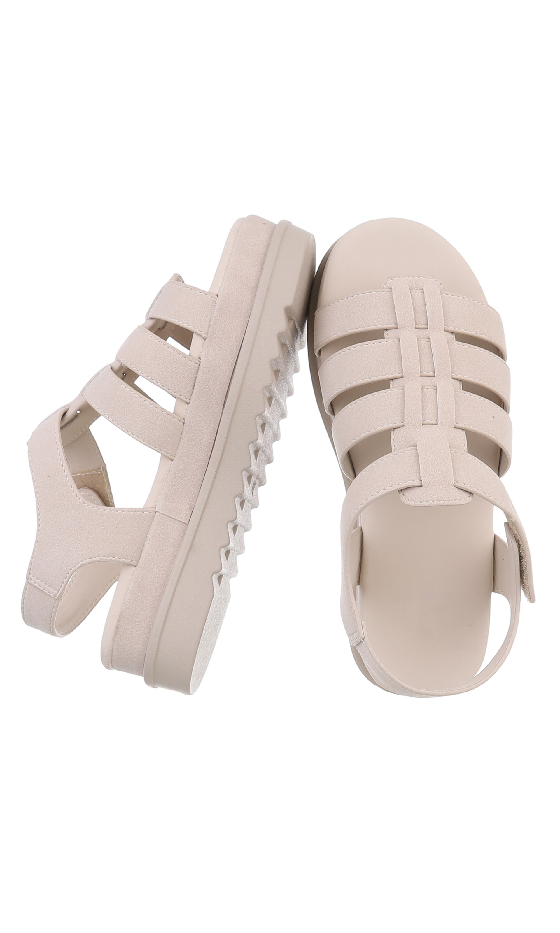 Ital-Design Sandale in Beige