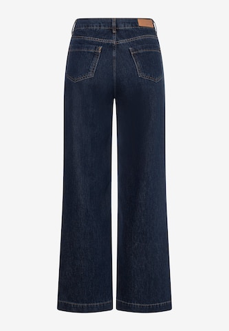 MORE & MORE Wide leg Jeans in Blauw