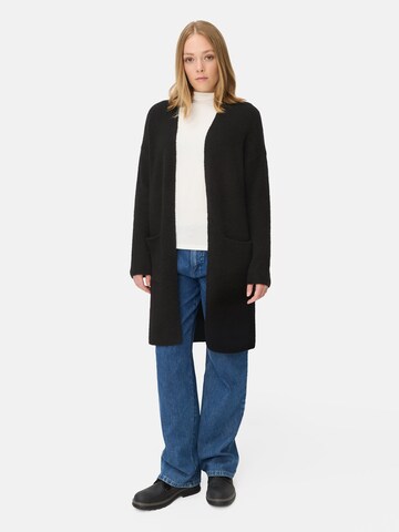 CAMEL ACTIVE Strickjacke mit aufgesetzten Taschen in Schwarz