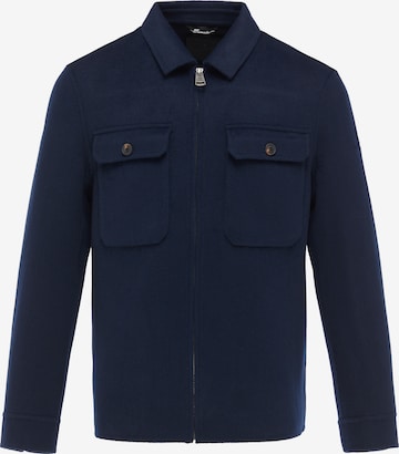 DreiMaster Klassik Between-season jacket 'Classic' in Blue: front