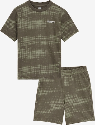 WE Fashion Yöpuku värissä vihreä: etupuoli