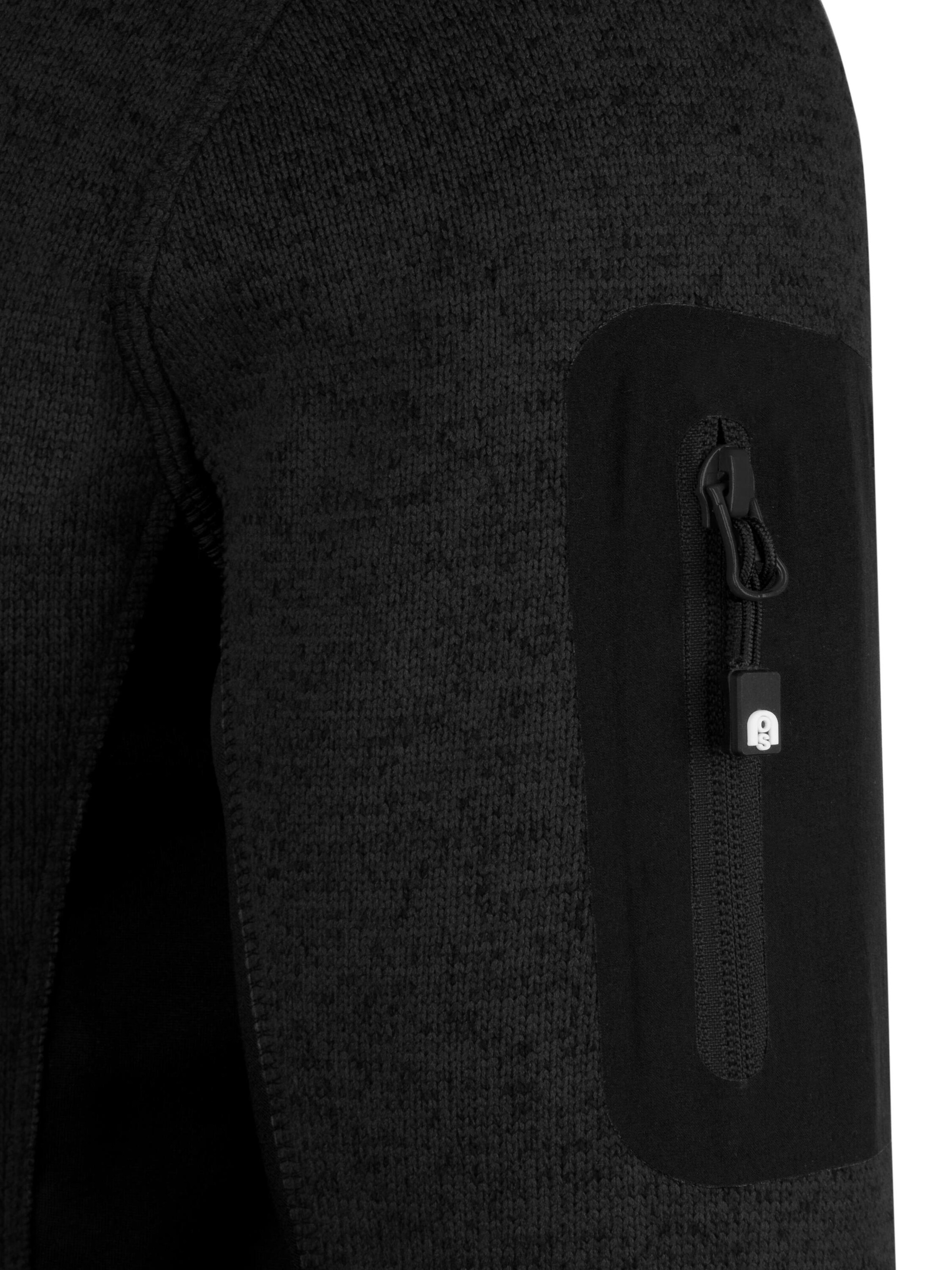 normani Fleece jacket 'Wapusk' in Black