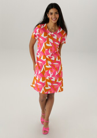 Aniston SELECTED Kleid in Pink: Vorderseite