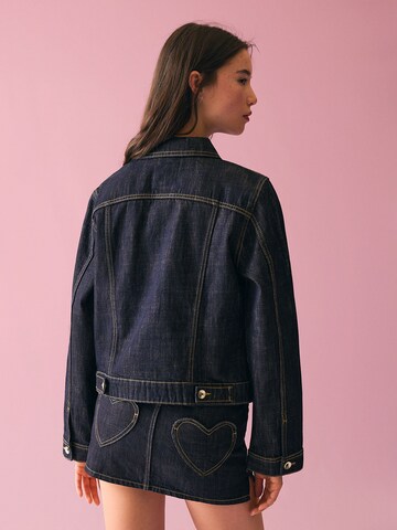 Giacca di mezza stagione di Bershka in blu