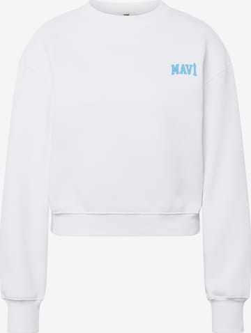 Mavi Sweatshirt in White: front