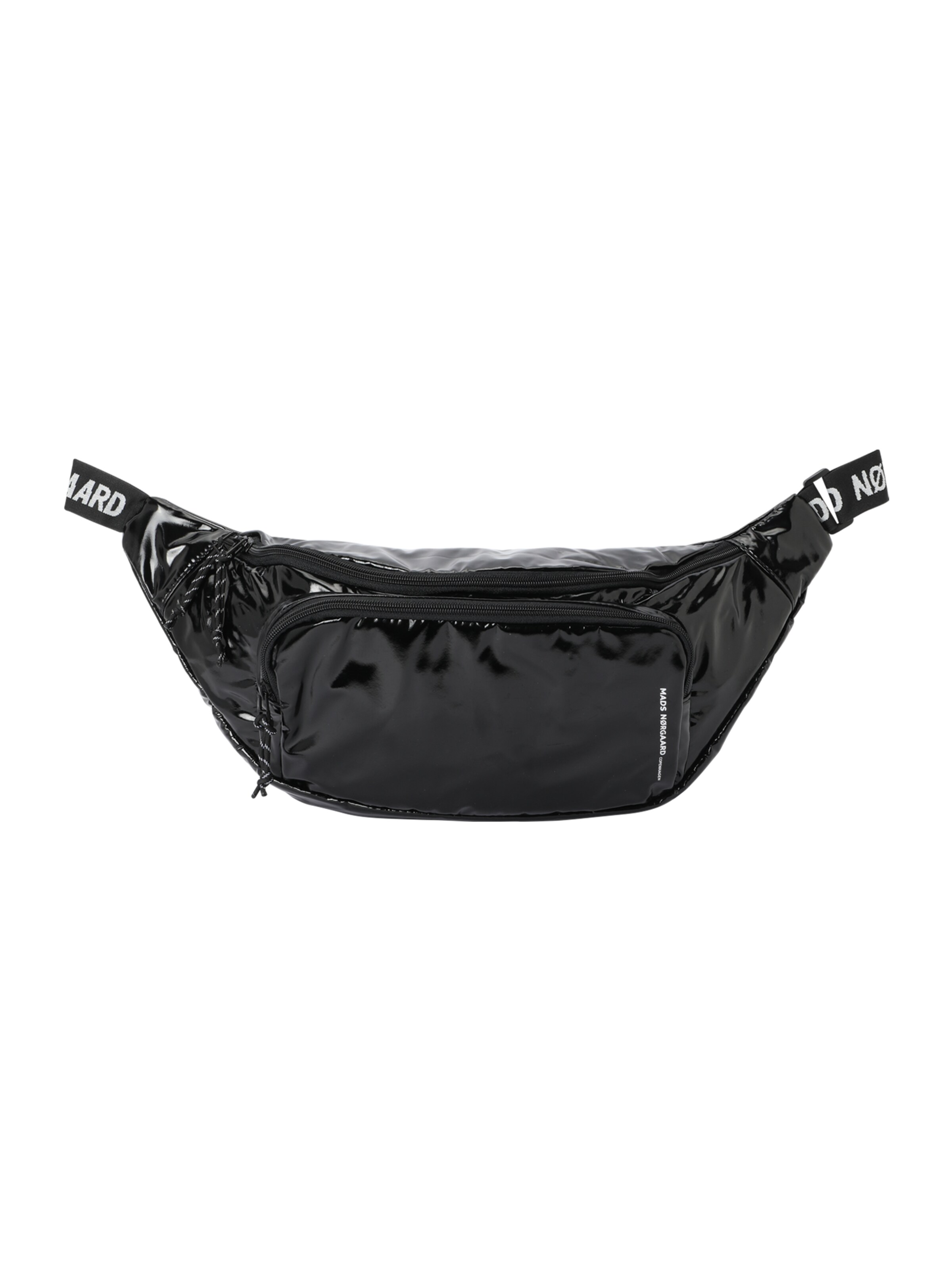 MADS NORGAARD COPENHAGEN Belt bag 'Silvo' in Black: front