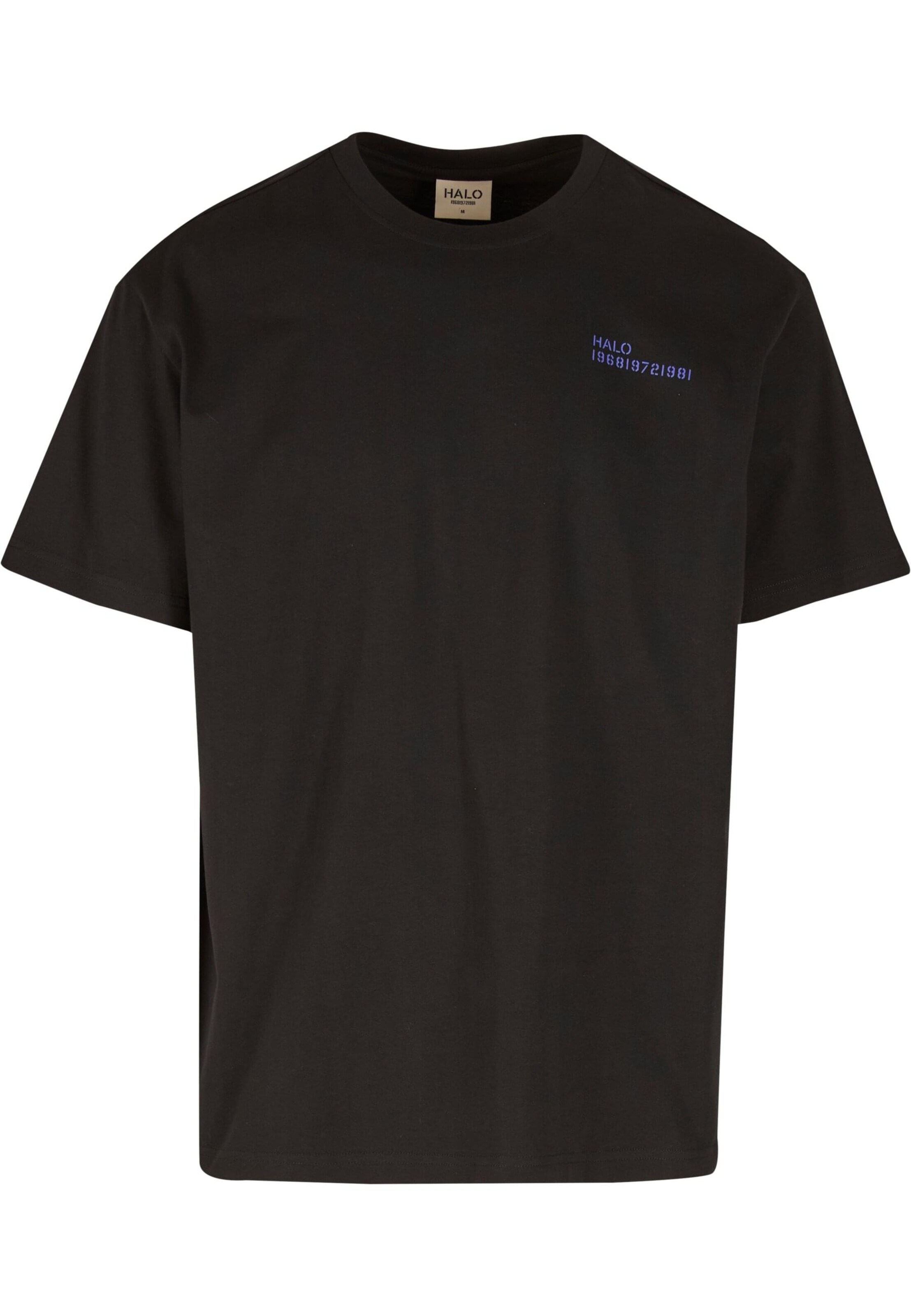 HALO T-Shirt 'Patch Graphic' in Schwarz: Vorderseite