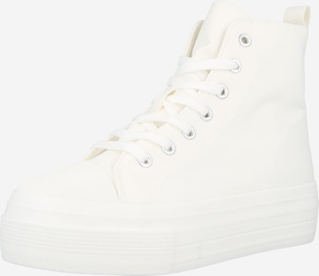 Hailys - Sapatilhas altas 'Lo44tta' em branco: frente