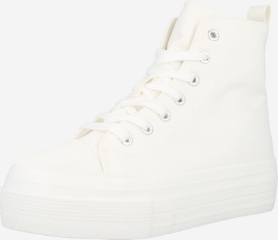 Hailys Korkeavartiset tennarit 'Lo44tta' värissä valkoinen, Tuotenäkymä