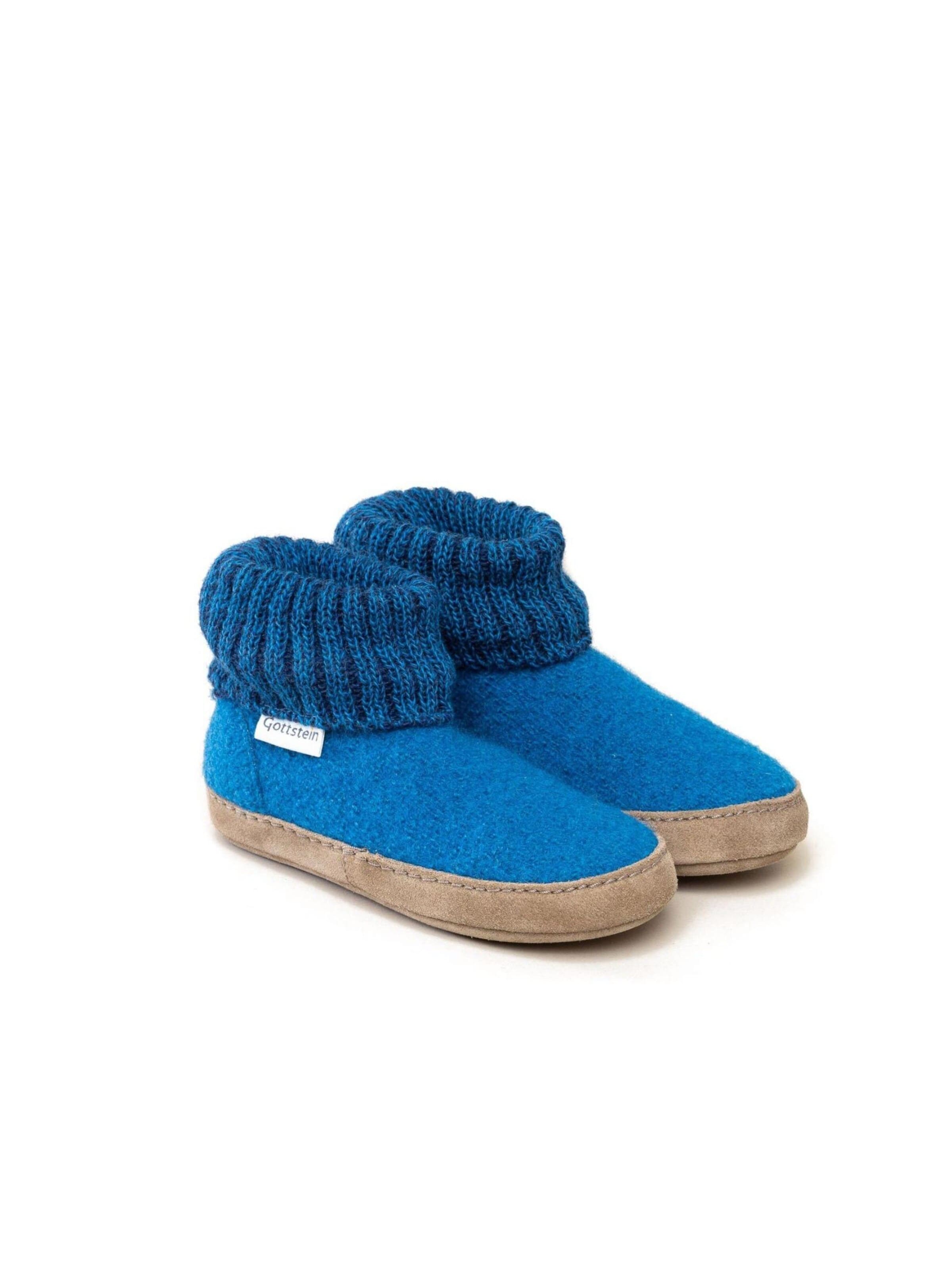 Gottstein Hausschuh 'Hüttenschuhe Alpine Boot LE'‌‌‌‌ in Blau