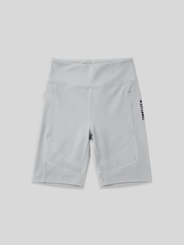 Tommy Life - Tapered Leggings 'Gamaschen' em castanho: frente