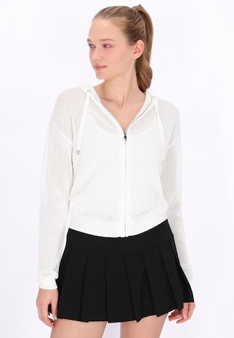 MYMO - Cárdigan 'Young Fashion' en blanco: frente