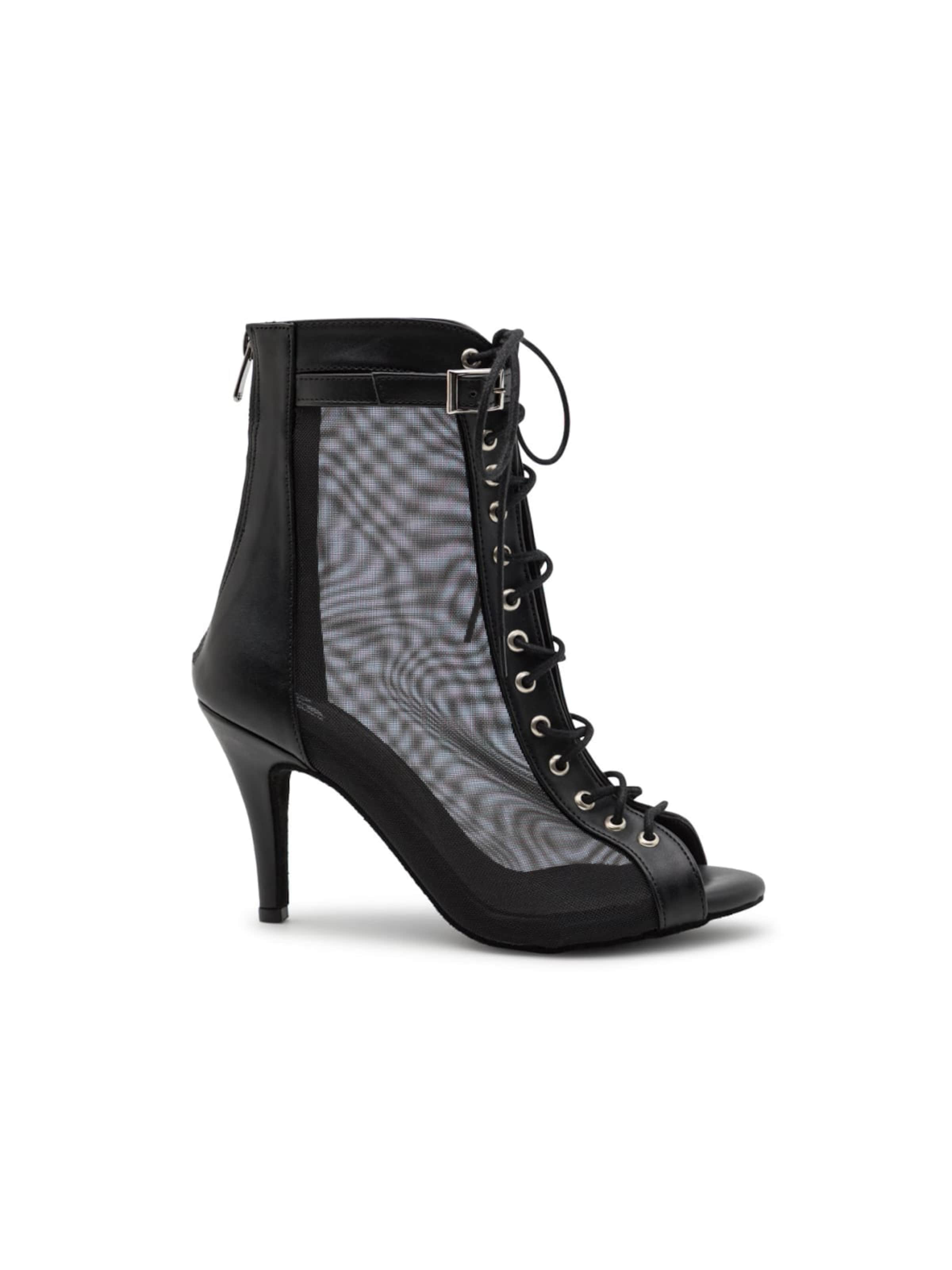 Dancing Queens Pumps 'Dancing Queens - Magnet Aura Tanzschuhe Leder - Absatz 8.5 cm thin' in Black: front