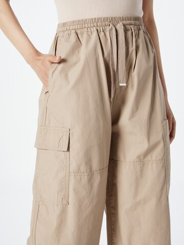 InWear Wide leg Byxa 'Isma' i beige