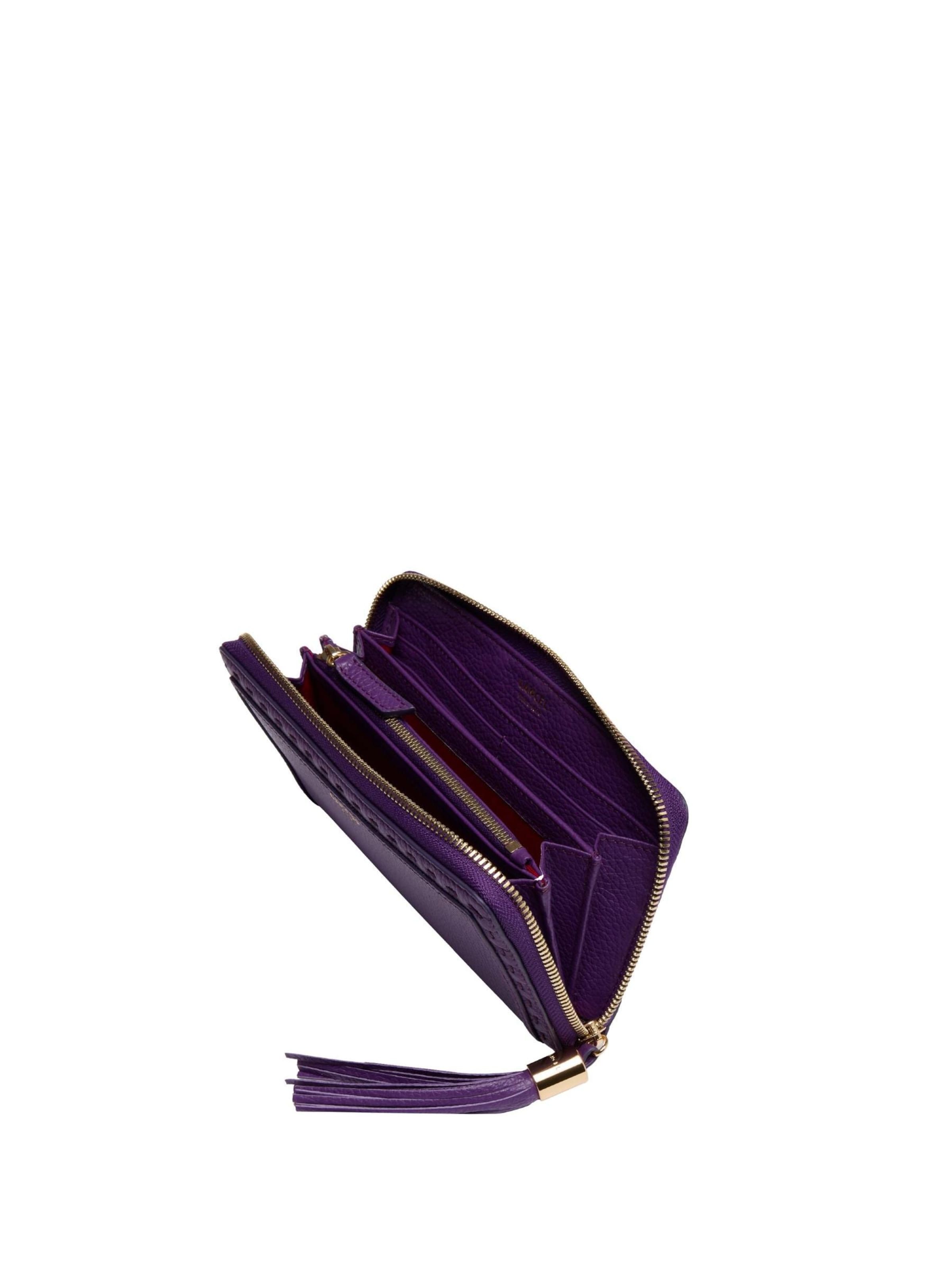 Lancel Wallet in Purple