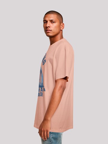 T-Shirt 'Hawaii Surf Beach Summer' F4NT4STIC en orange
