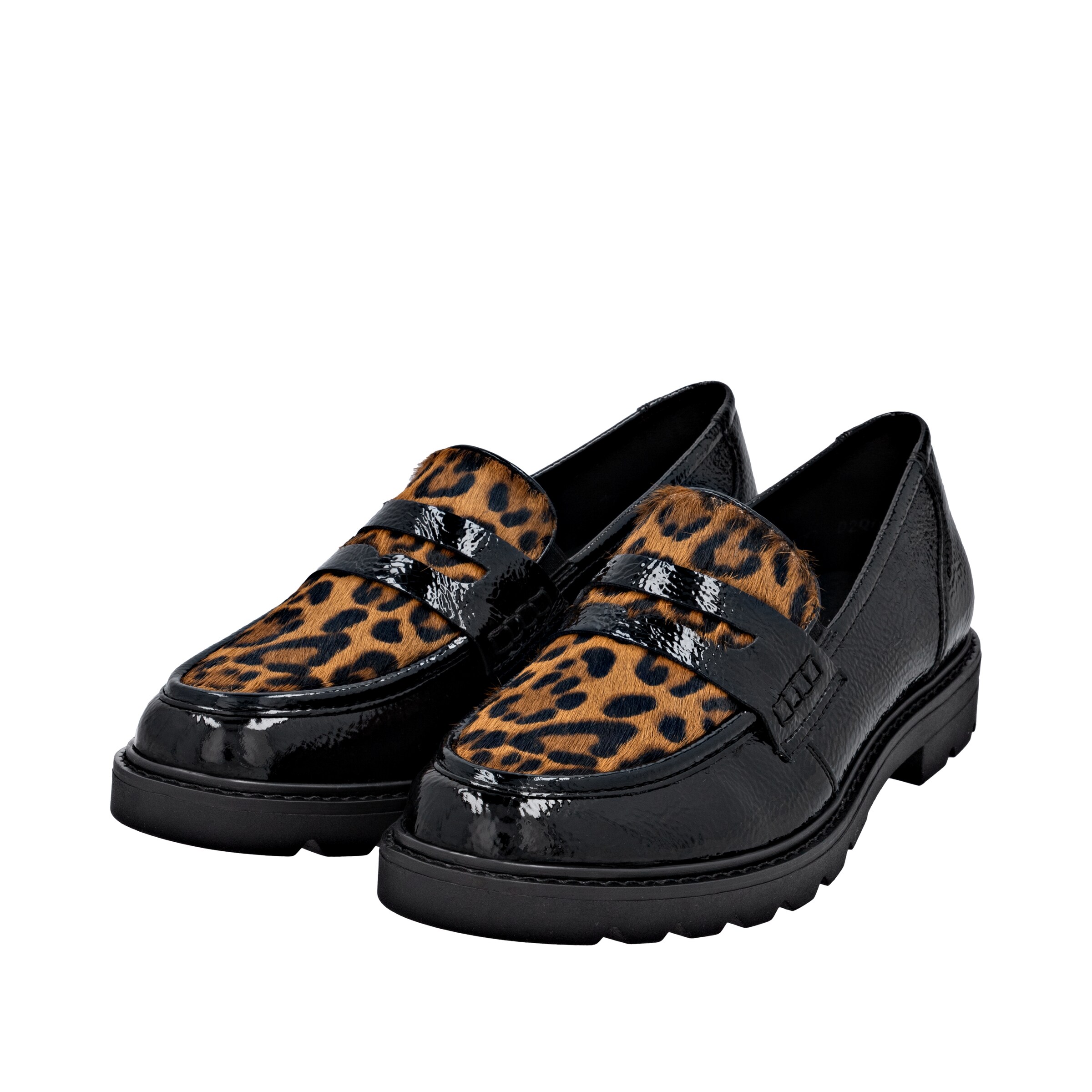 Mocassin 'D2Q02' REMONTE en noir