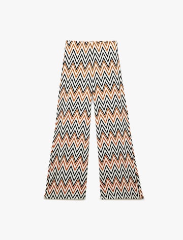 Koton Wide Leg Hose in Braun: Vorderseite