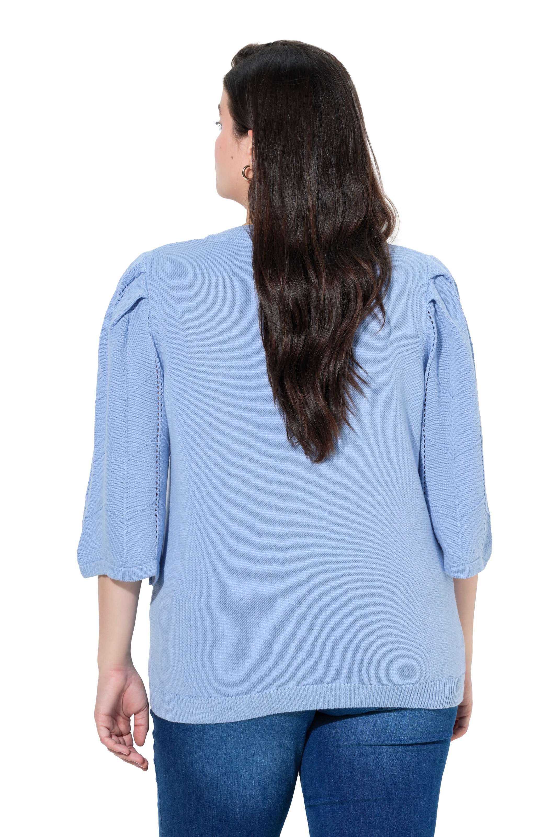Ulla Popken Pullover in Blau