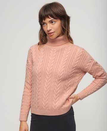 Superdry Sweater in Pink