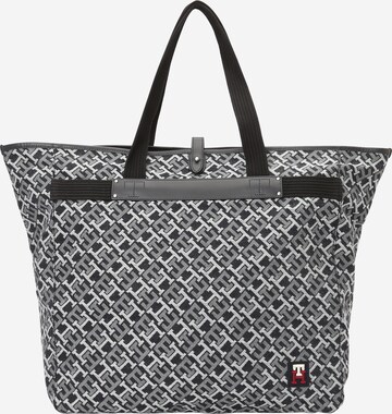 TOMMY HILFIGER Shopper in Zwart: voorkant