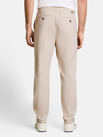 TOM TAILOR Regular Chino trousers in Beige