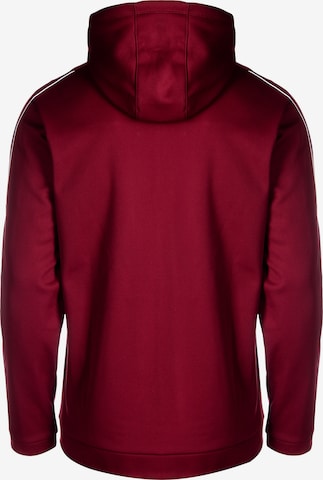 JAKO Athletic Zip-Up Hoodie in Red