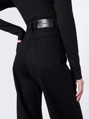 Wide Leg Jean Calvin Klein en noir