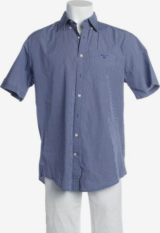 GANT Freizeithemd / Shirt / Polohemd langarm L in Blau: predná strana