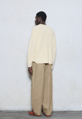 Pull-over Pull&Bear en blanc