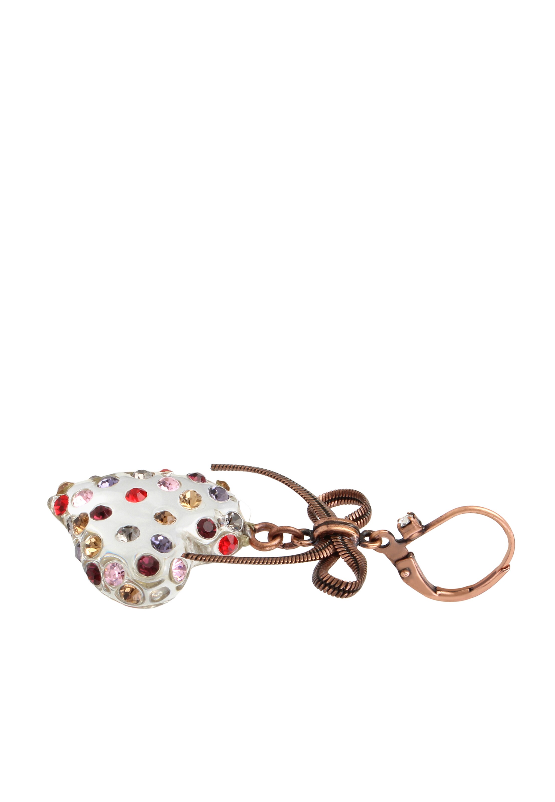 Betsey Johnson Kolczyki w kolorze biały