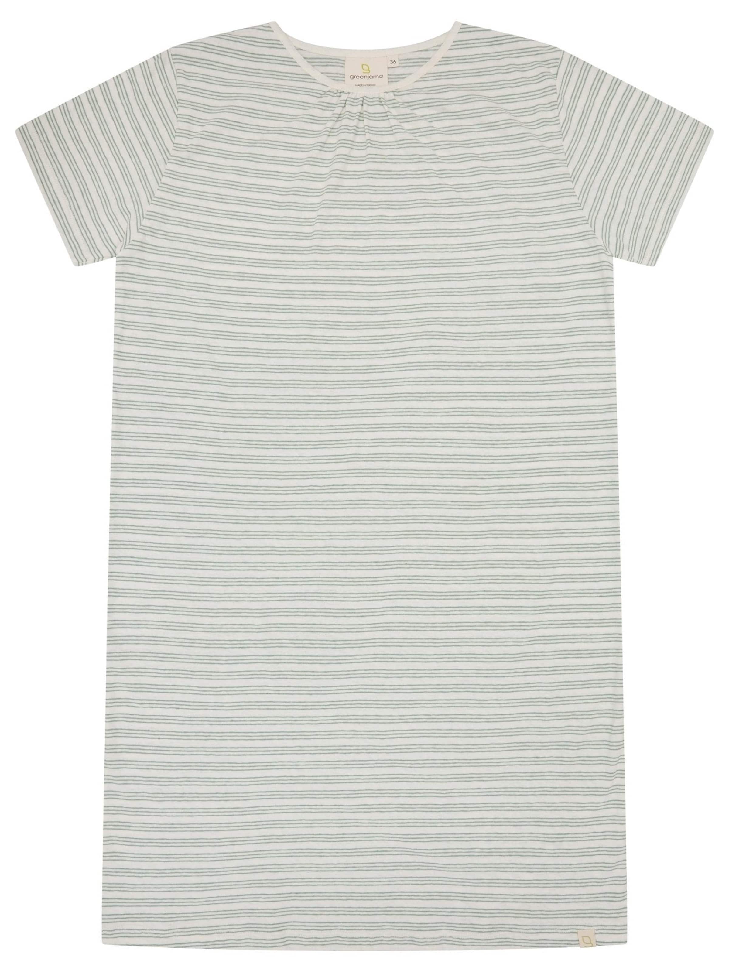 greenjama Nachthemd in Grün: Vorderseite