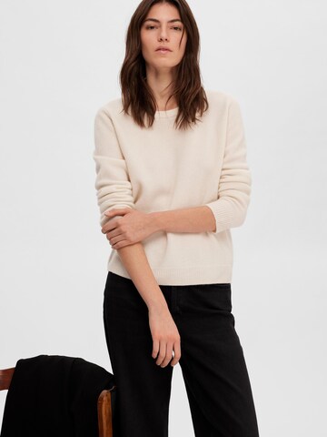 SELECTED FEMME - Pullover 'Manila' em bege