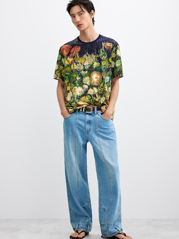 Tricou de la Desigual pe albastru