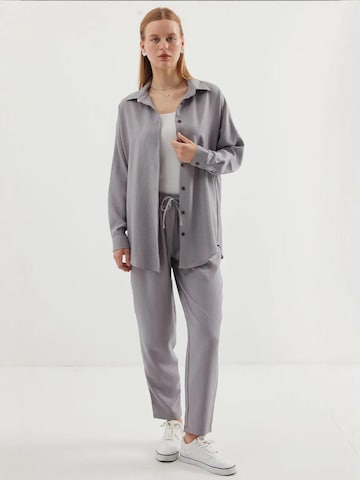 Bigdart - Calças de fato em cinzento