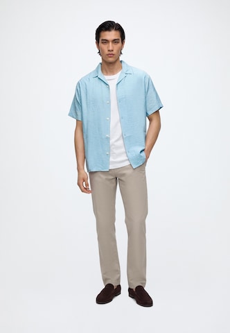 JACK & JONES Regular fit Skjorta 'JORLUKE BILLYBURG' i blå: framsida