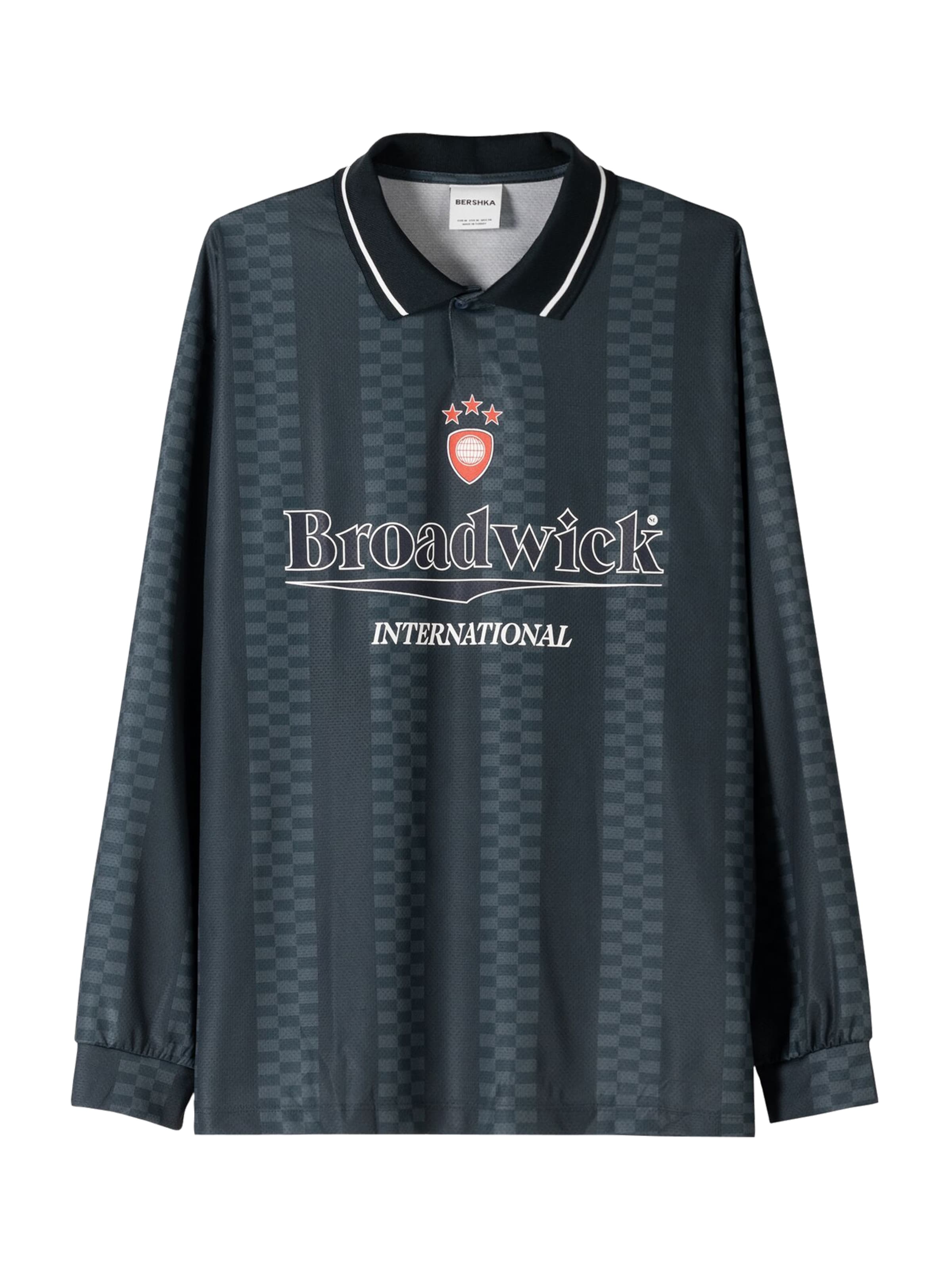 T-Shirt Bershka en vert : devant