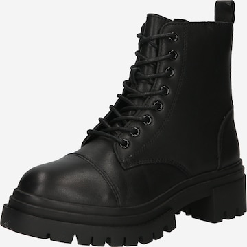 ALDO Lace-Up Ankle Boots in Black: front