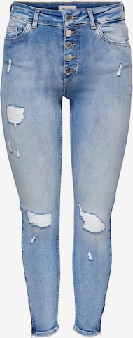 Only Tall Skinny Jeans 'Bobby Life' in Blue: front