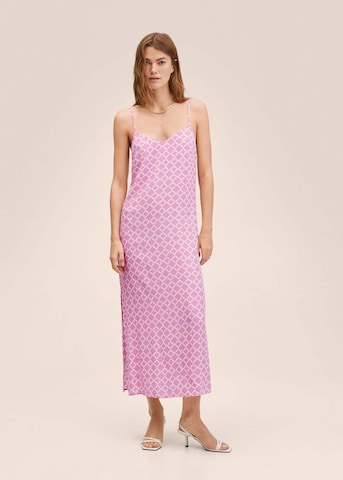 Robe 'Beady' MANGO en rose