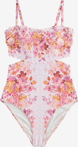 LAURA ASHLEY Badeanzug in Pink: Vorderseite