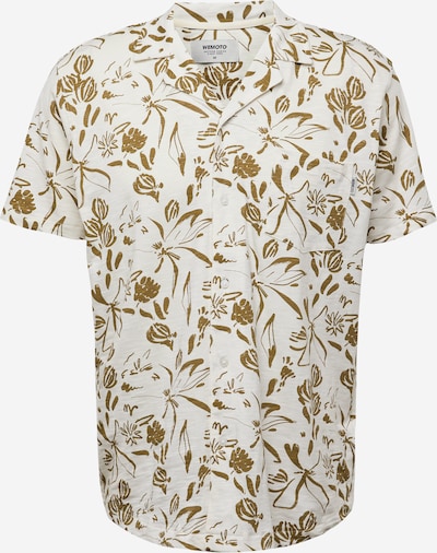 Wemoto Koszula 'Peer' w kolorze beżowy / białym, Podgląd produktu