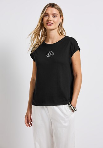 STREET ONE Shirt in Black: front