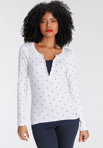 AJC Shirt '2-in-1' in Weiß