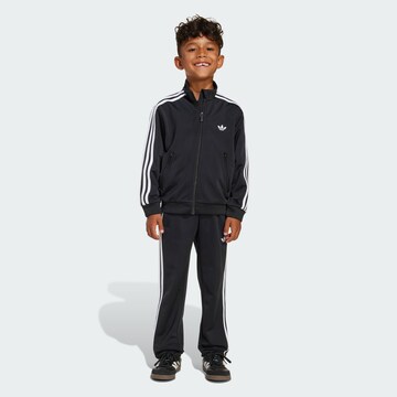 ADIDAS ORIGINALS - Ropa para correr 'Firebird' en negro: frente