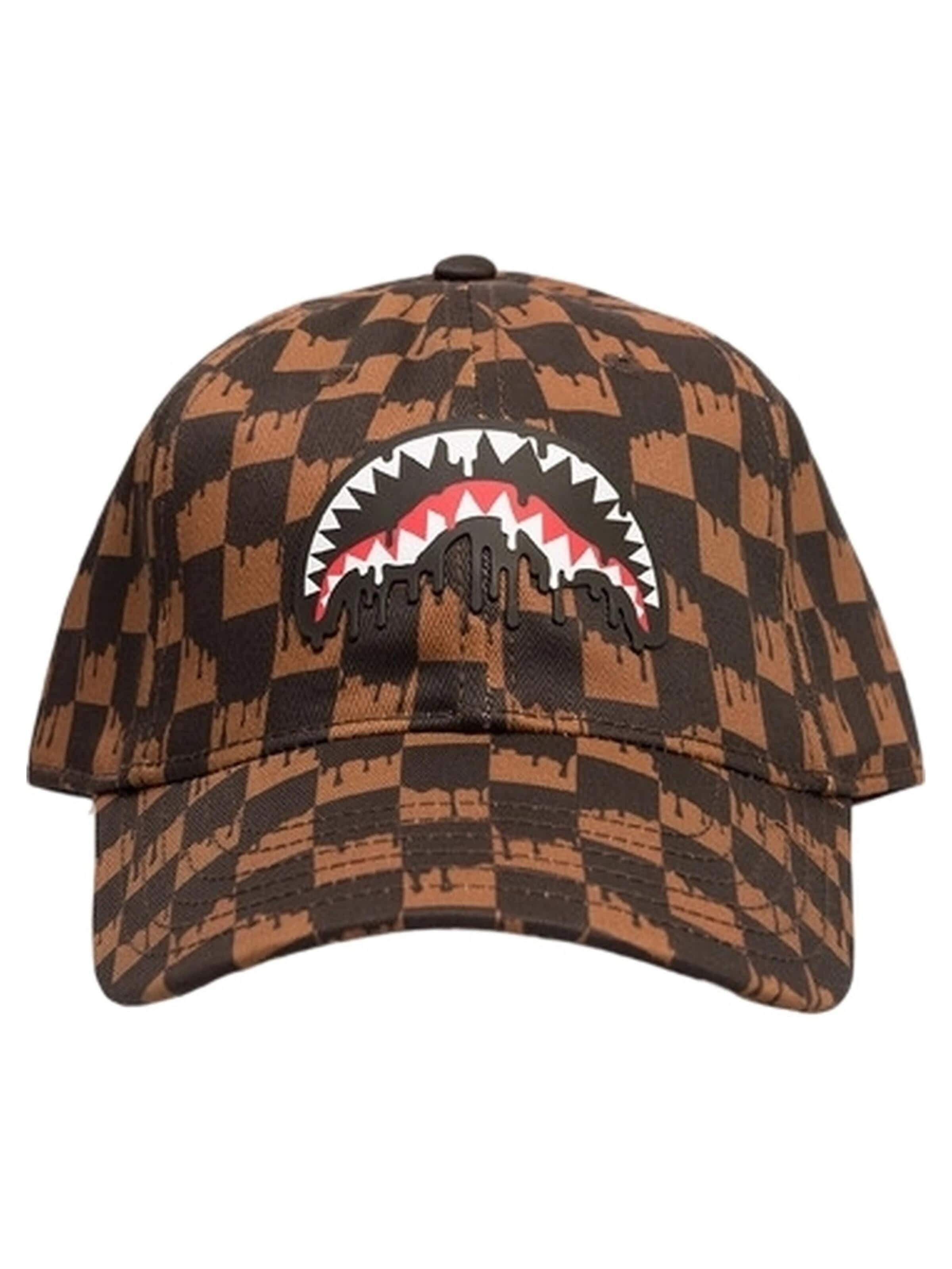 Sprayground Cap 'Gorra sprayground marron dripping sip cap brown'‌‌‌‌‌‌‌‌‌ in Braun: Vorderseite