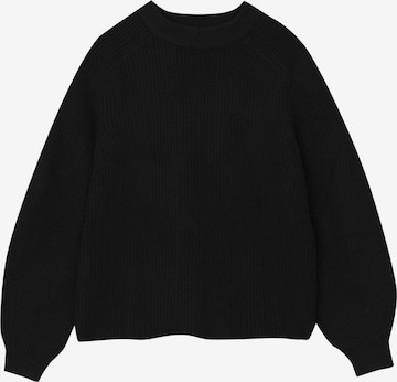 Pull&Bear Sweater in Black: front