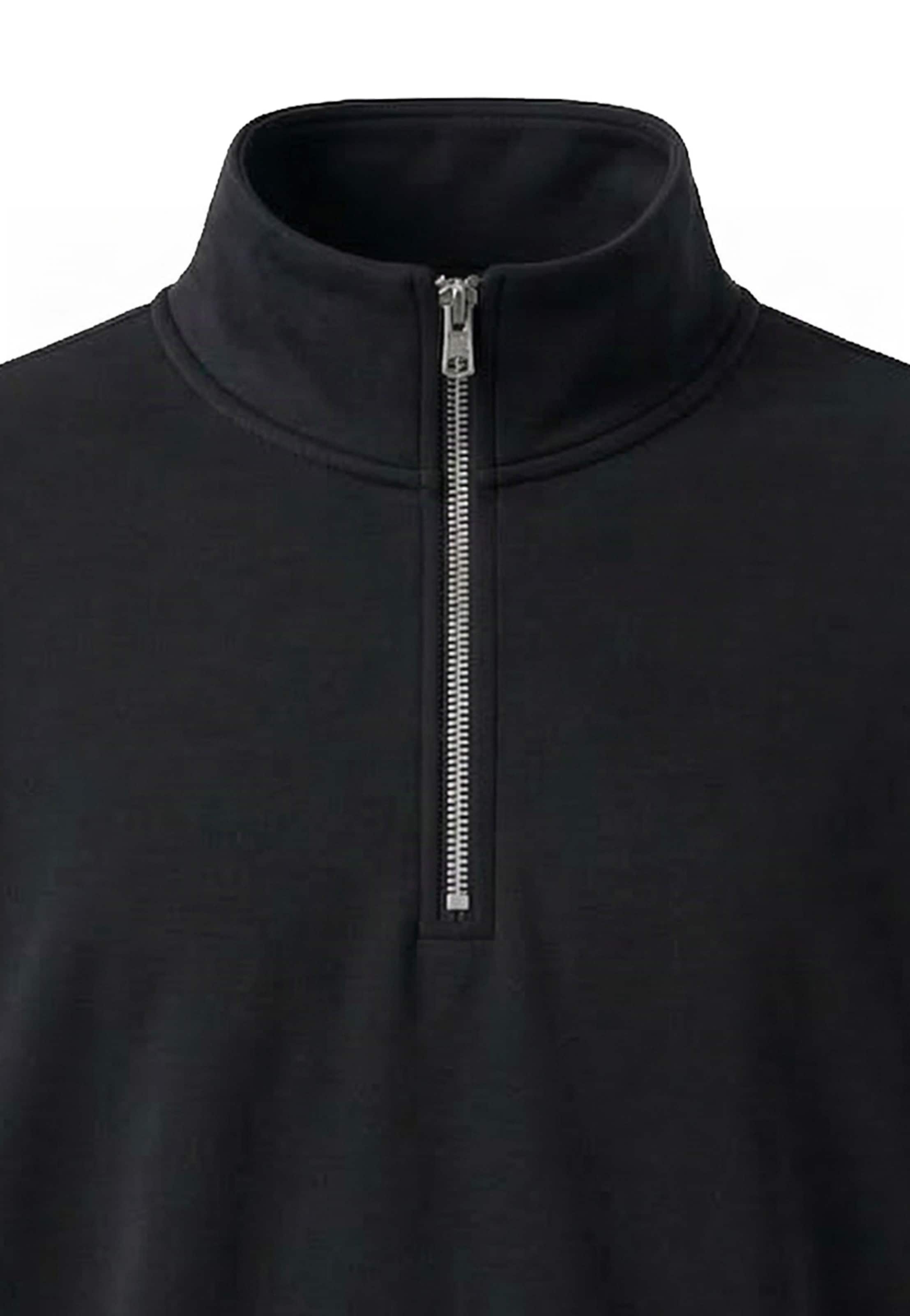 Urban Classics Sweatshirt in Schwarz: Vorderseite