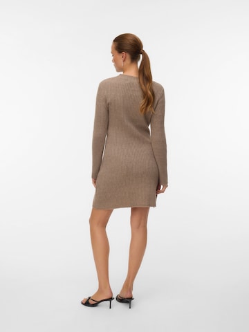 Robes en maille 'VMJOSANNA' VERO MODA en marron